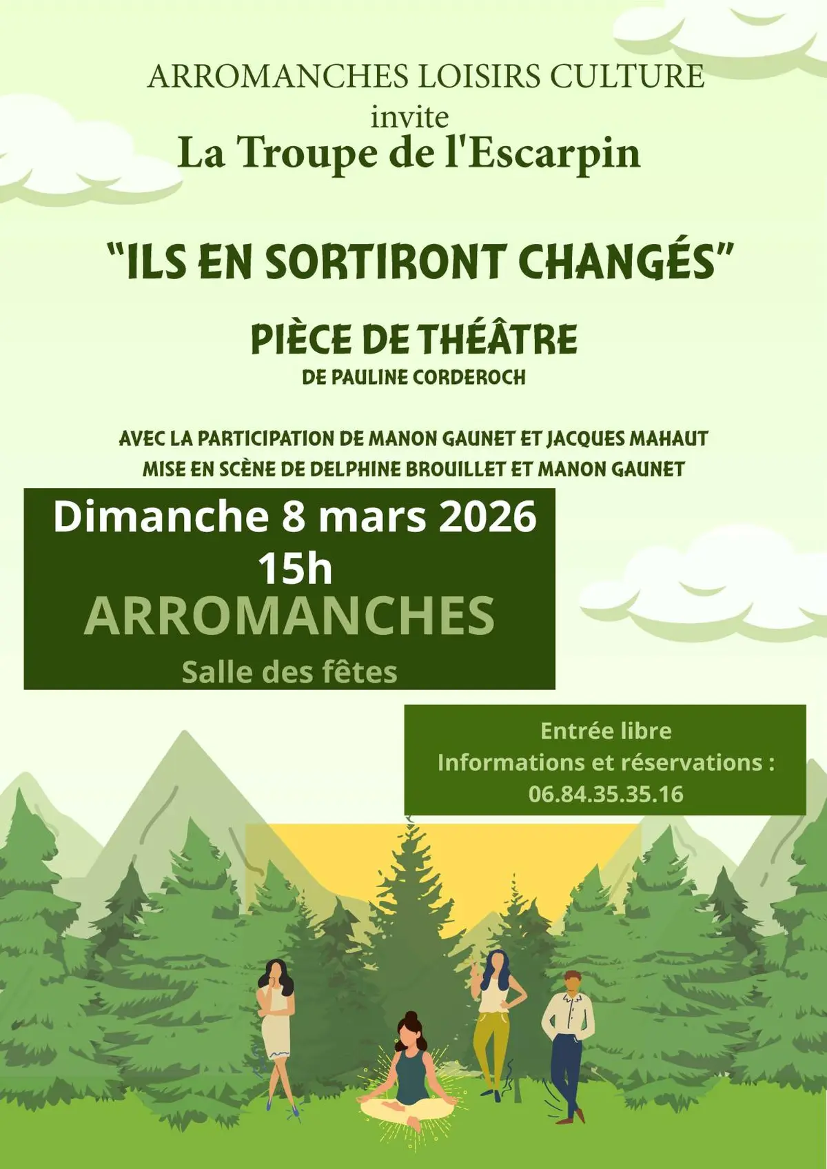 Comédie - Pièce de Théâtre Ils en sortiront changés