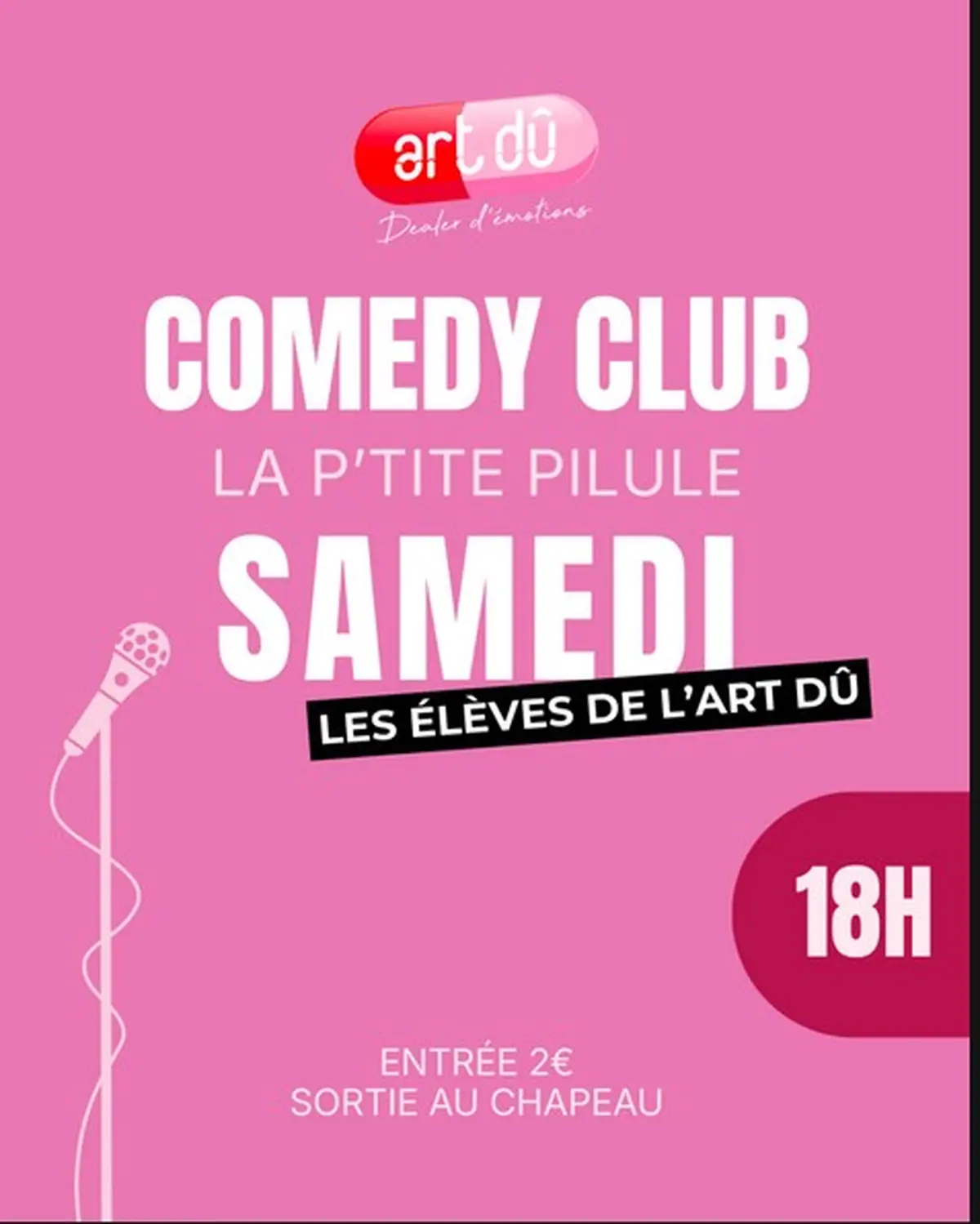 Comedy Club La p'tite pilule du samedi