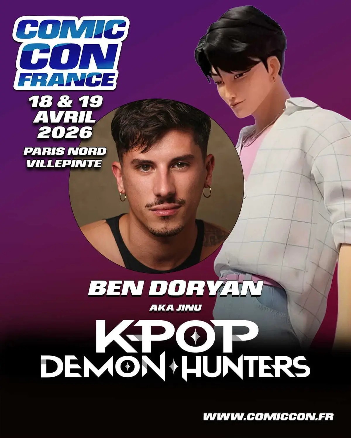 K-Pop Demon Hunters : un concert exclusif à la Comic Con France 2026