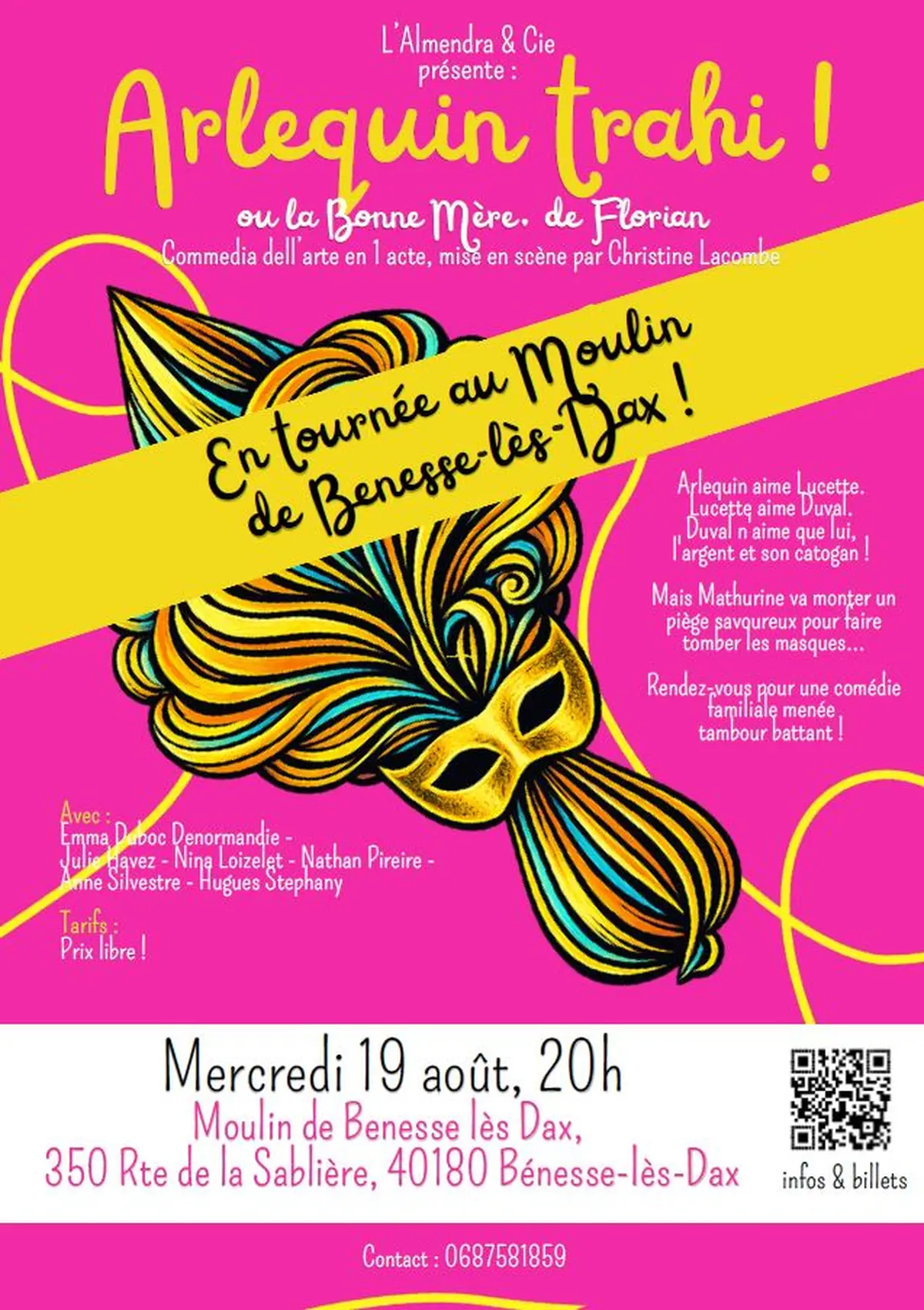 Commedia dell'Arte  Arlequin trahi ! ou La Bonne Mère 