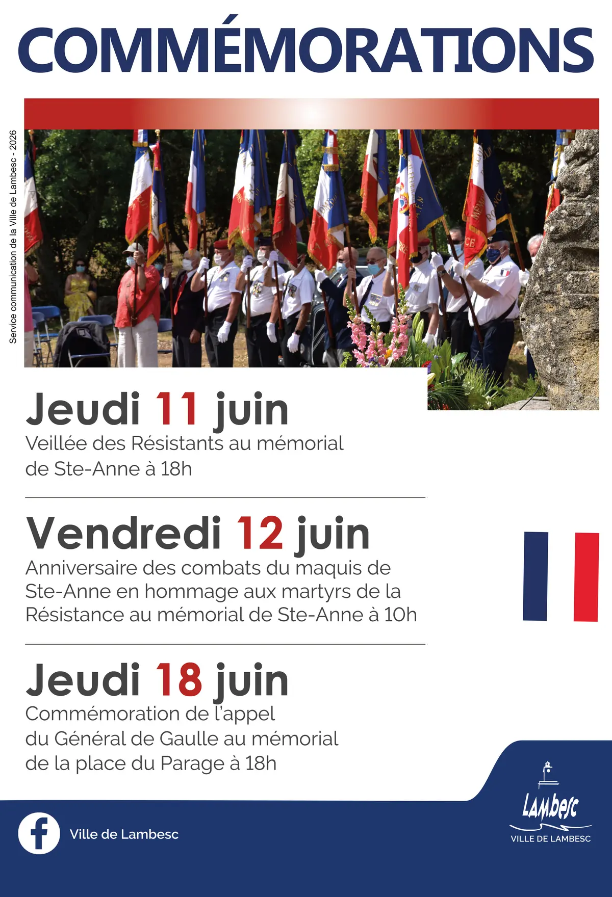 Commémoration de l'Appel du Général de Gaulle