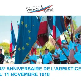 Commémoration du 108e anniversaire de l'Armistice du 11 novembre 1918