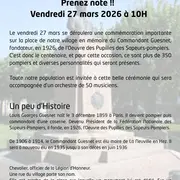 Commémoration et Hommage au Commandant Guesnet