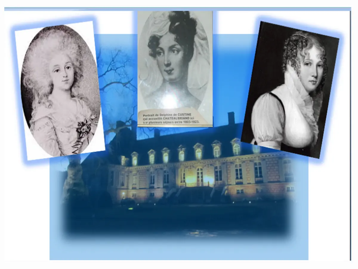 Commémorations - Delphine De Custine La Reine des Roses - Château Le Kinnor de Fervaques