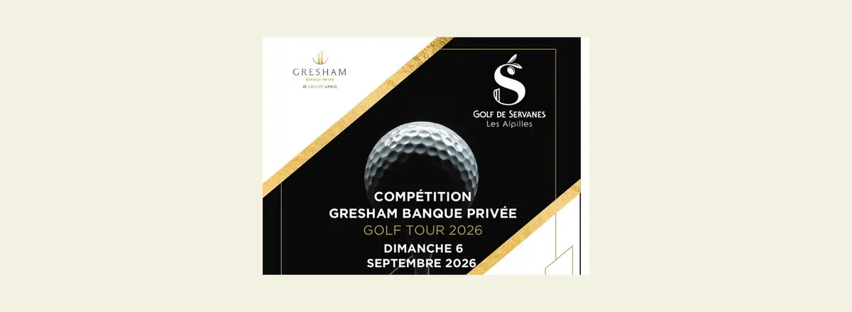 Compétition de golf Gresham banque privée