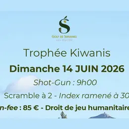 Compétition de golf Trophée Kiwanis