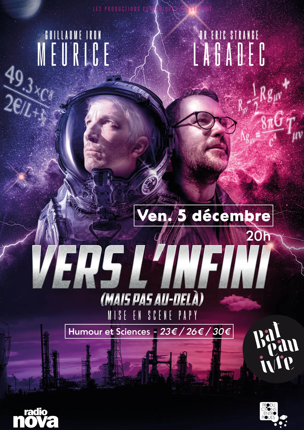 (COMPLET) Guillaume Meurice & Eric Lagadec vers l'infini mais pas au-delà