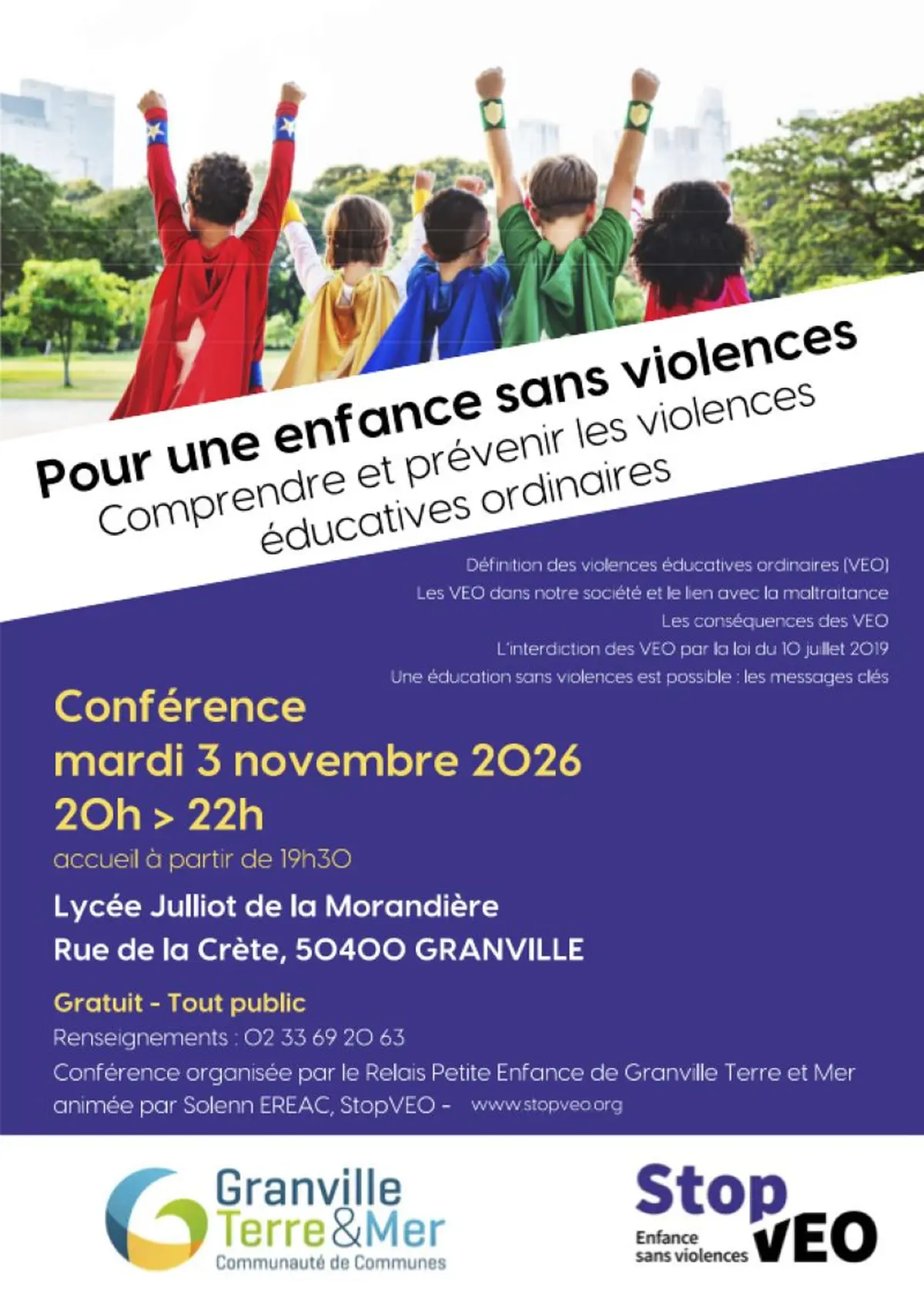 Comprendre et prévenir les violences éducatives ordinaires