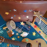 Comptines et chansons au Clair de Lune.  Compagnie Melia