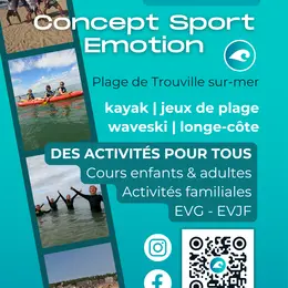 Concept Sport Emotion - À la découverte des falaises des roches noires
