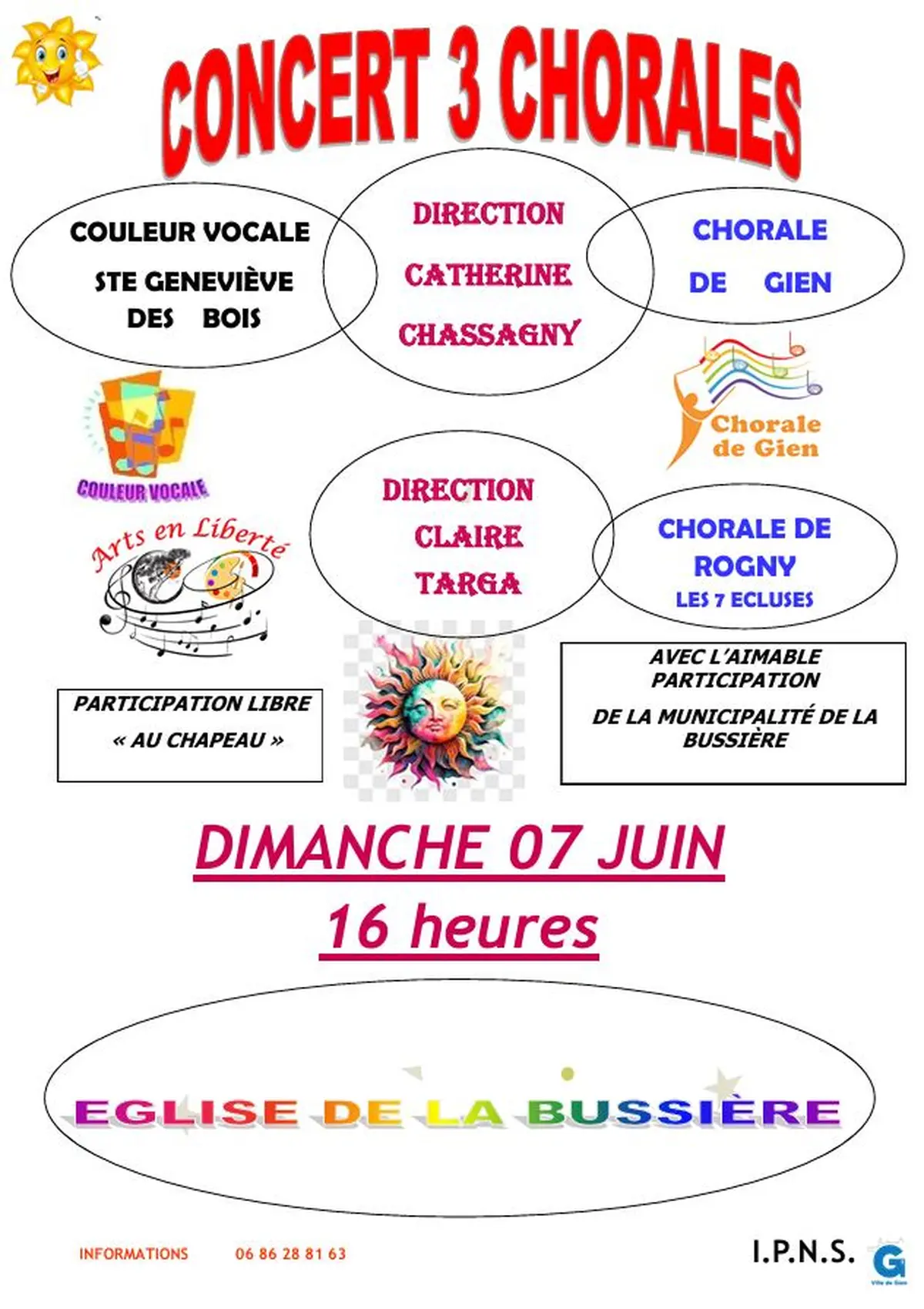 Concert 3 chorales