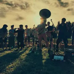 Concert à Brengues :  grand orchestre cyclo-itinérant des Oiseaux de trottoir!