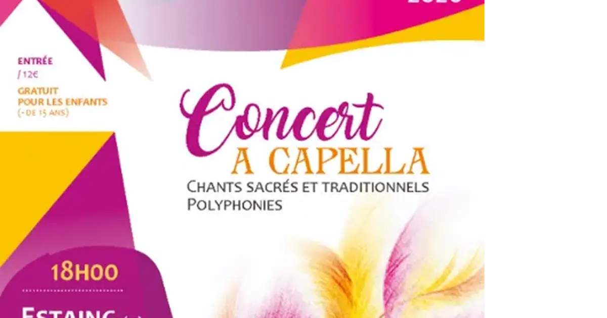 Concert A Capella - Entrevoix à l'Eglise St Fleuret