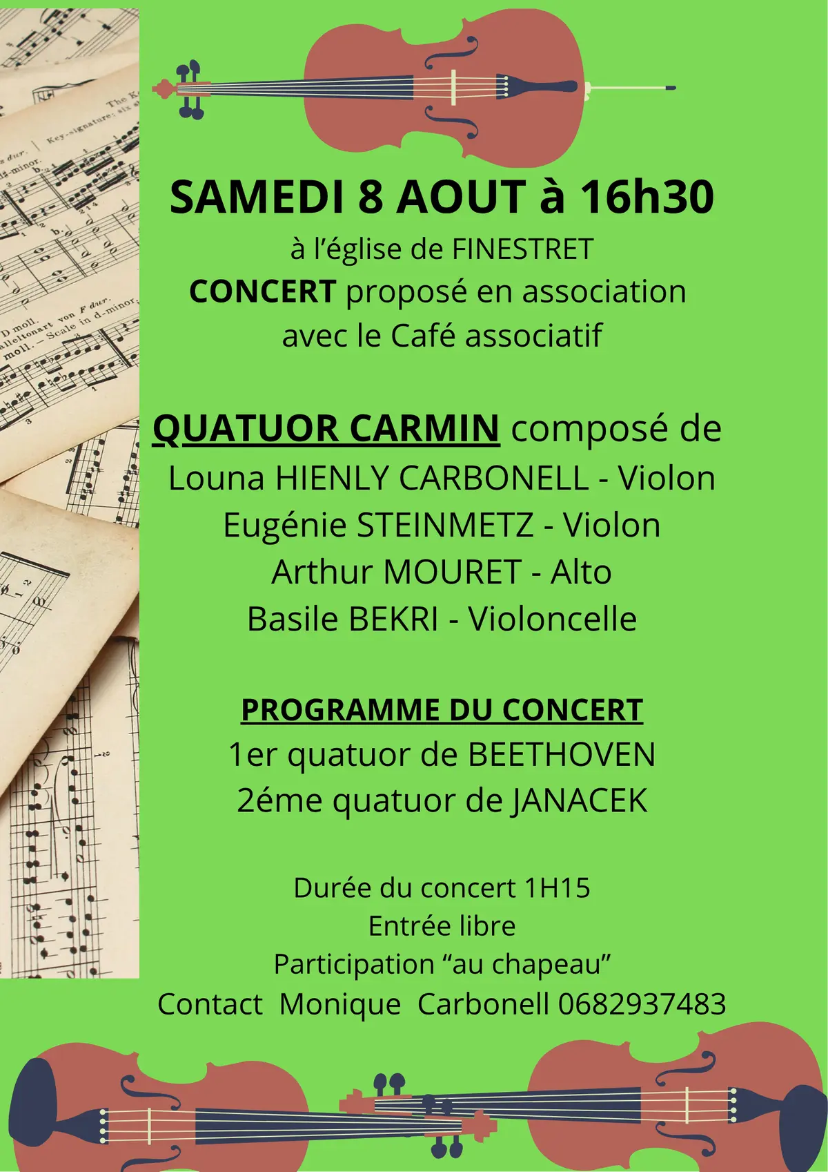 Concert à Finestret