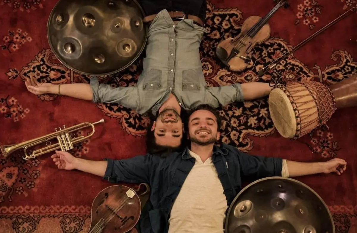 Concert à Grotte De Dargilan : Duo Será