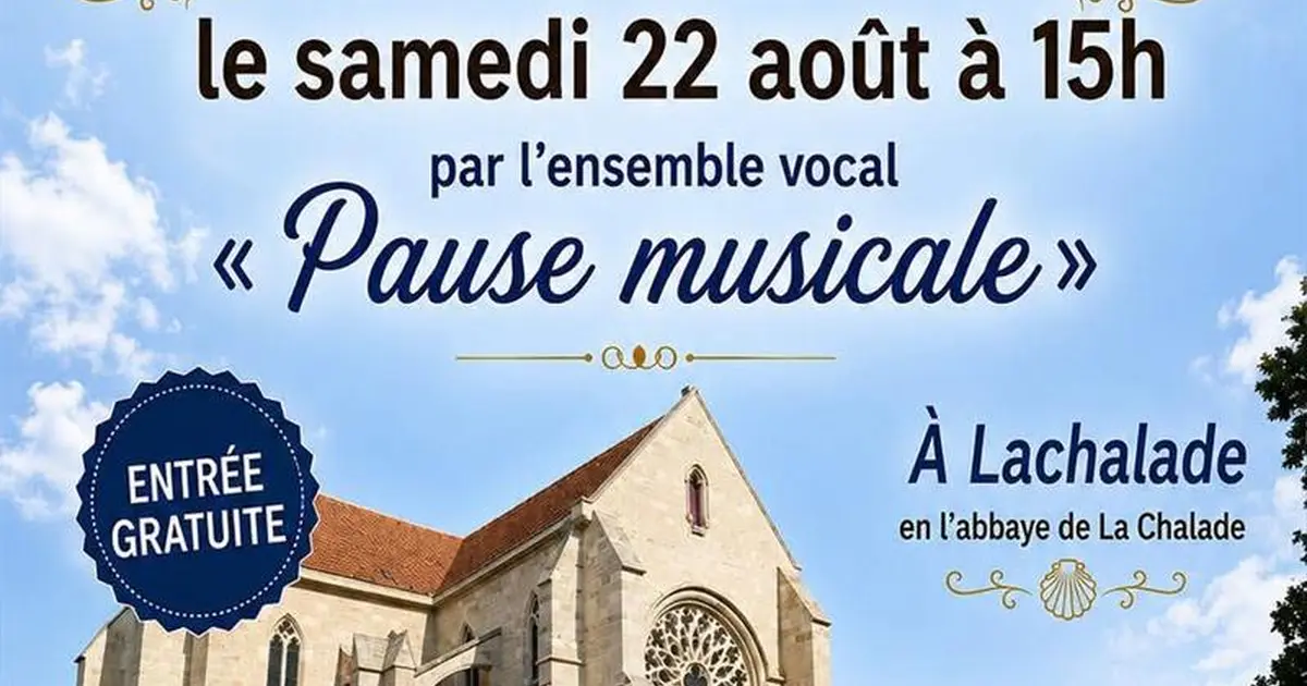 Concert à L'Abbaye de Lachalade