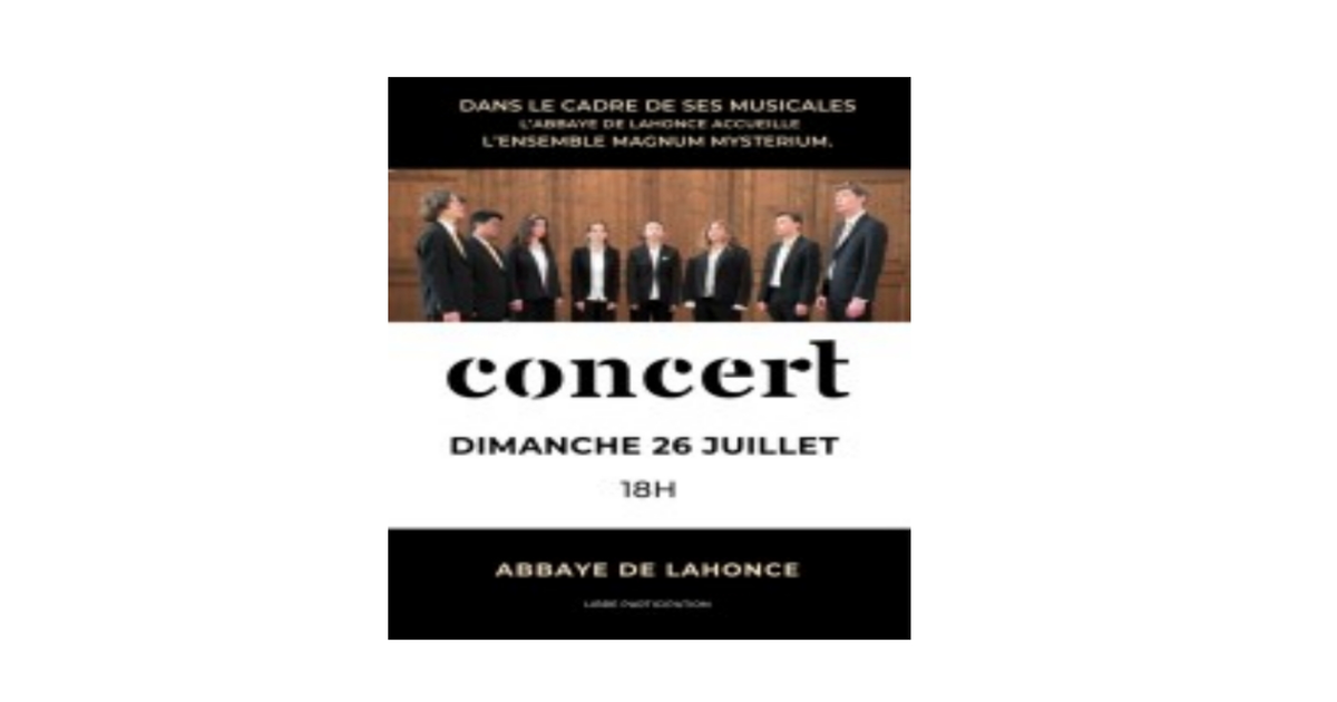 Concert à l'Abbaye - Magnum Mysterium