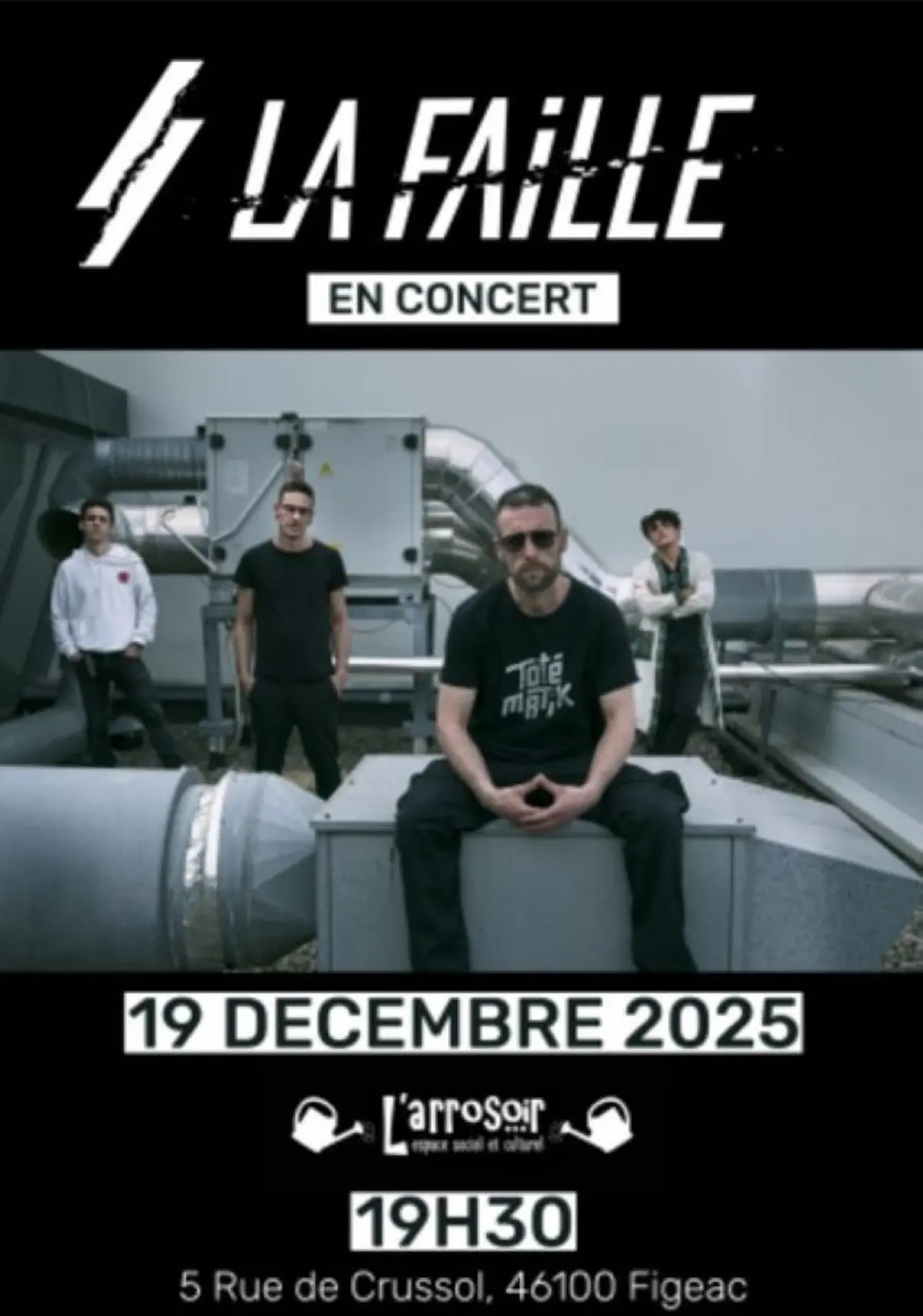 Concert à l'Arrosoir Figeac, la Faille