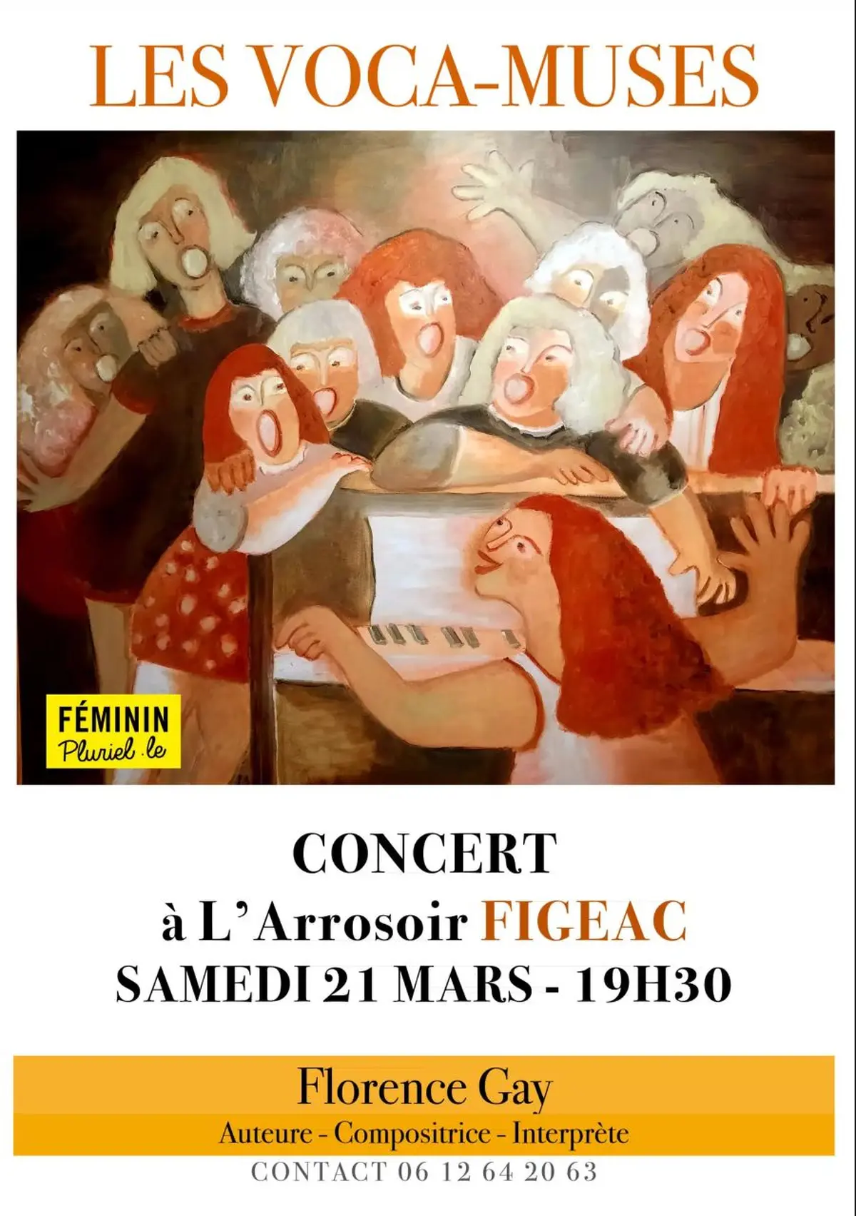 Concert à l'Arrsosoir Figeac : Les Voca-Muses