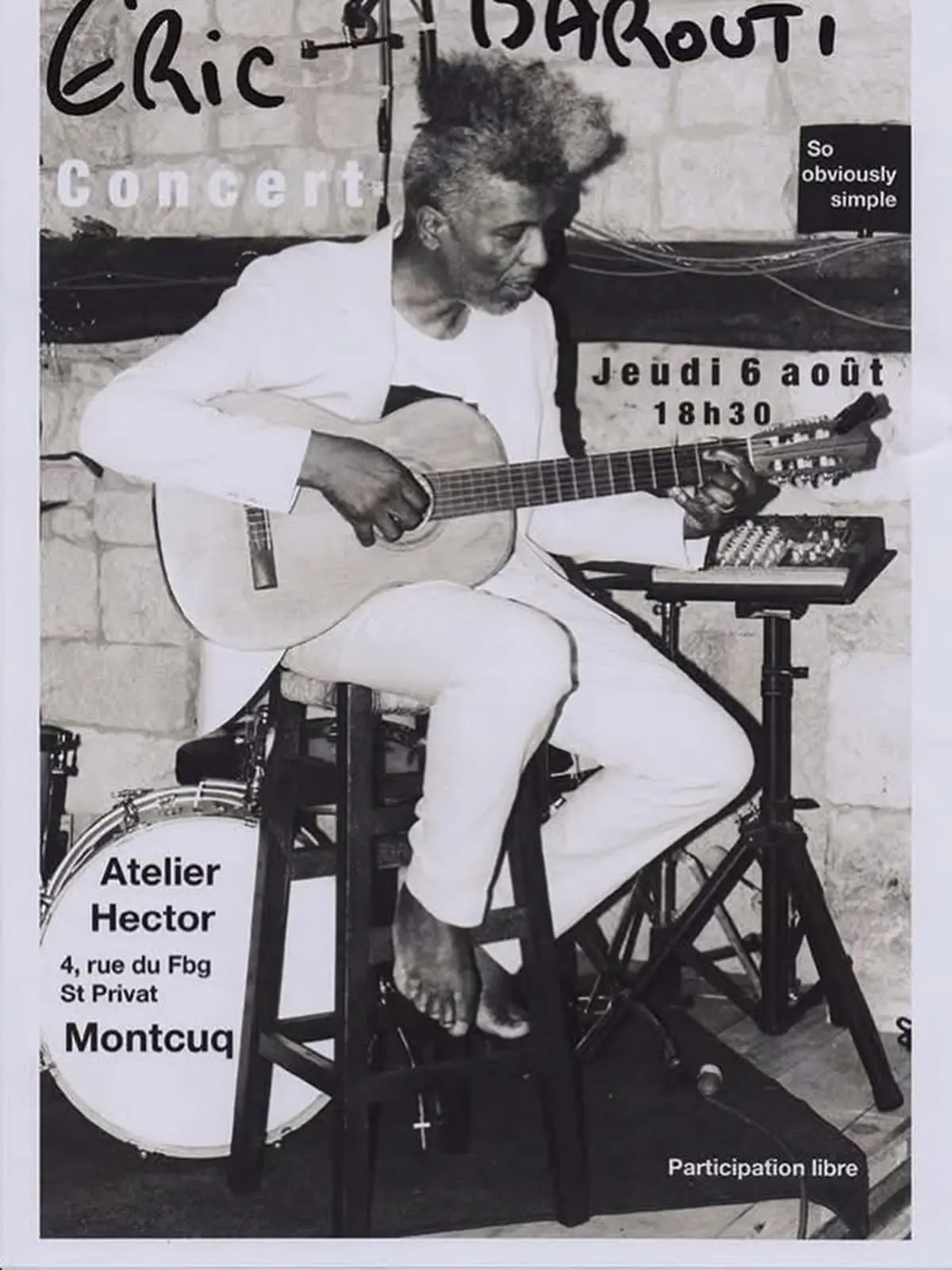 Concert à l'Atelier Hector