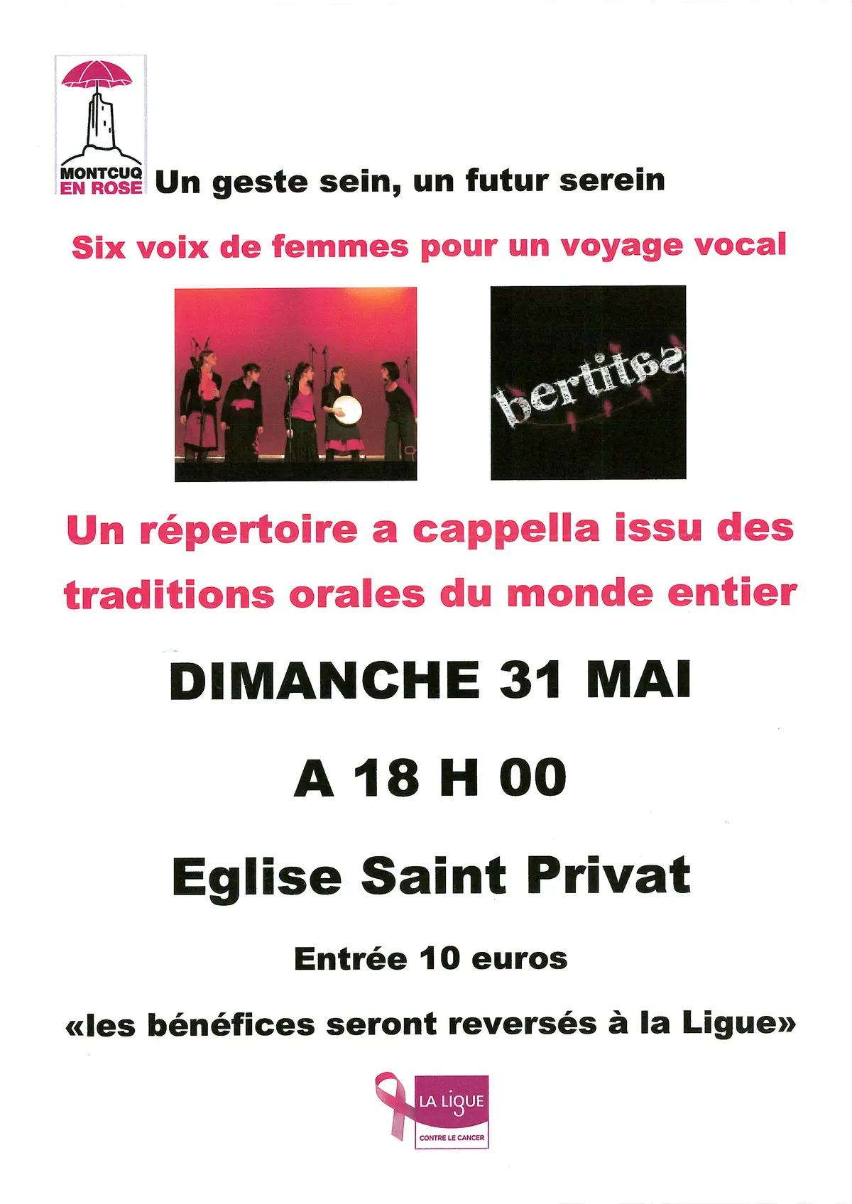 Concert à l'église Saint-Privat