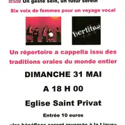 Concert à l'église Saint-Privat
