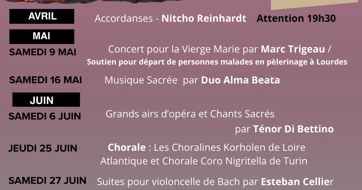 Concert à l’eglise – suites pour violoncelle de Bach par Esteban Cellier