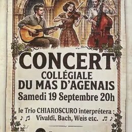 Concert à la collégiale du Mas d'Agenais