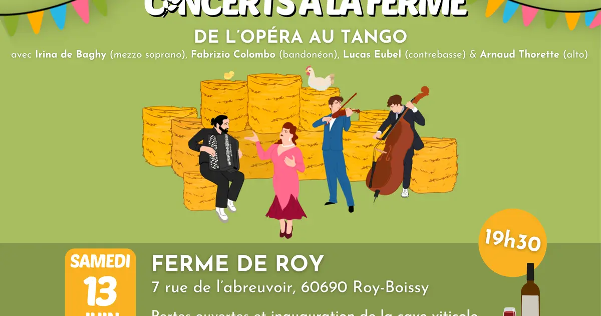 Concert à la ferme de Roy
