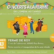 Concert à la ferme de Roy