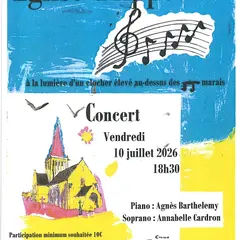 Concert « À la lumière d’un clocher élevé au-dessus des marais »