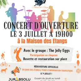 Concert à la Maison des Étangs - Ouverture du Quai des étangs