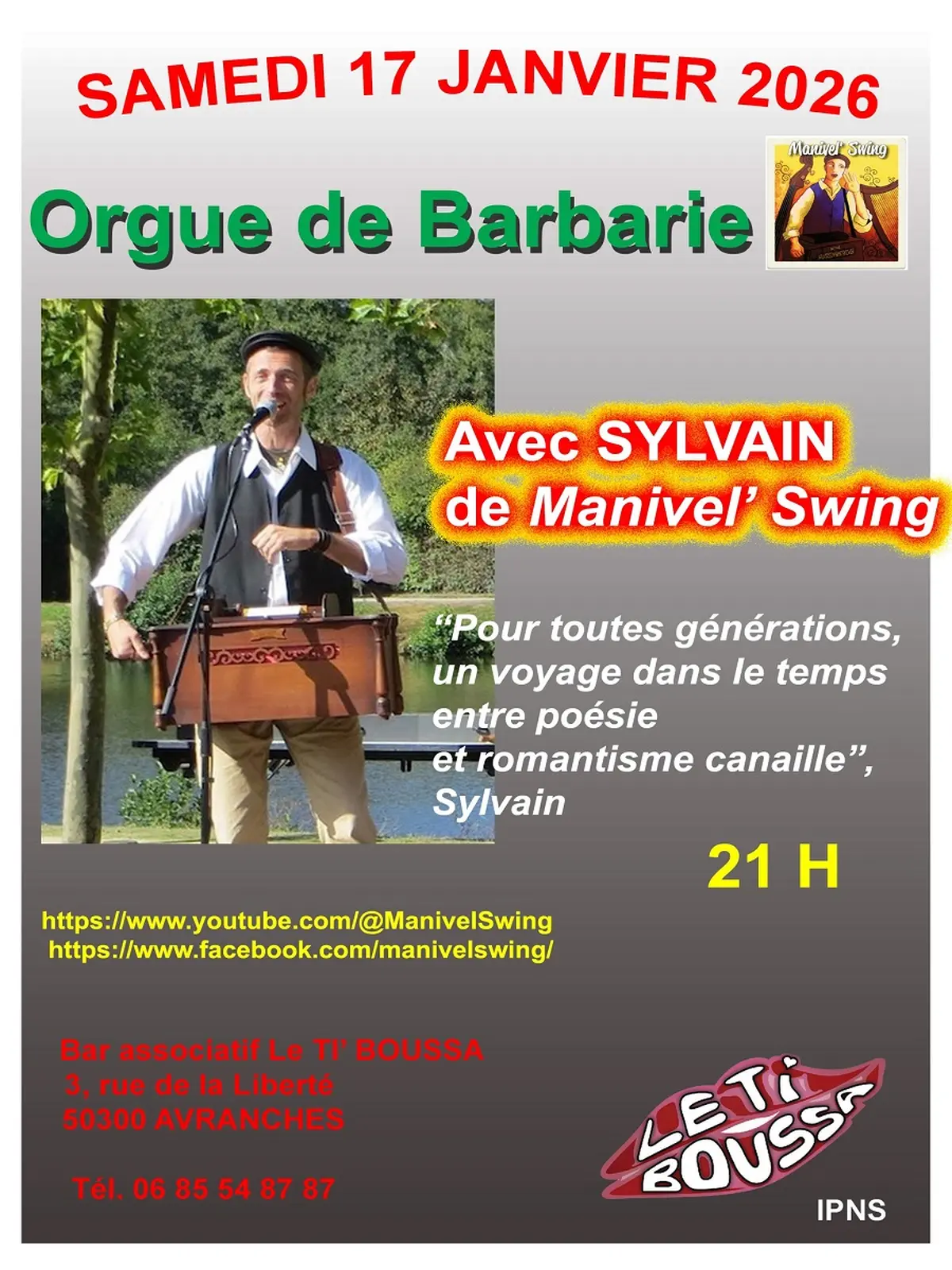 Concert à travers le temps