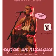 Concert Acoustique Pop-Folk Jeanne Wintherlig