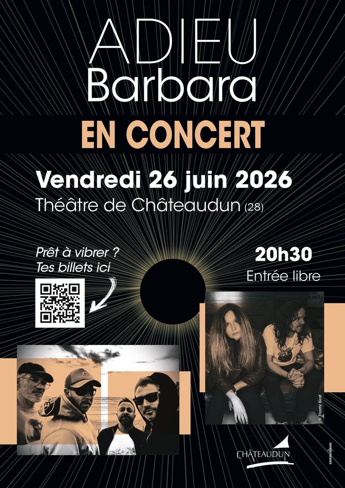 Concert - Adieu Barbara