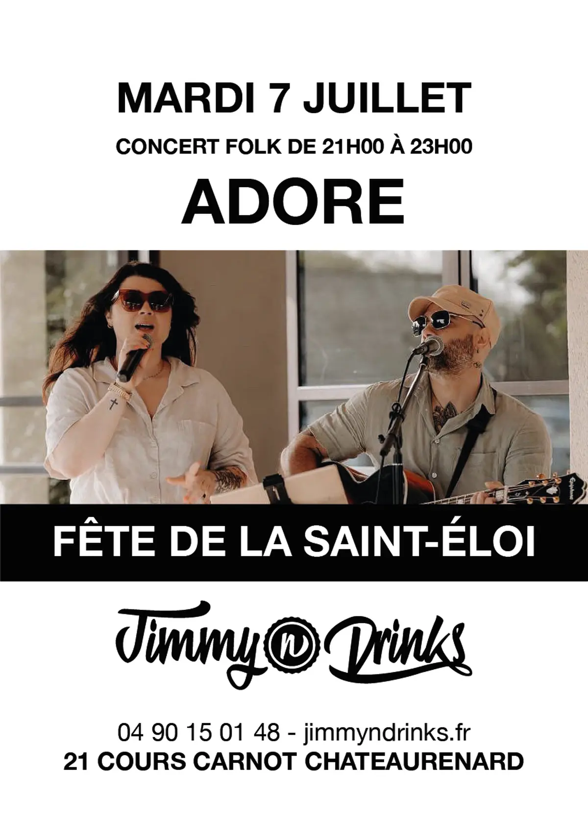 Concert Adore chez Jimmy n Drinks