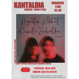 Concert Aguxtin Alkhat et Kamila Zubeldia
