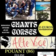 Concert Alte Voce, chants corses