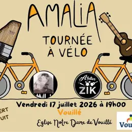 Concert Amalia – Tournée à Vélo à Vouillé