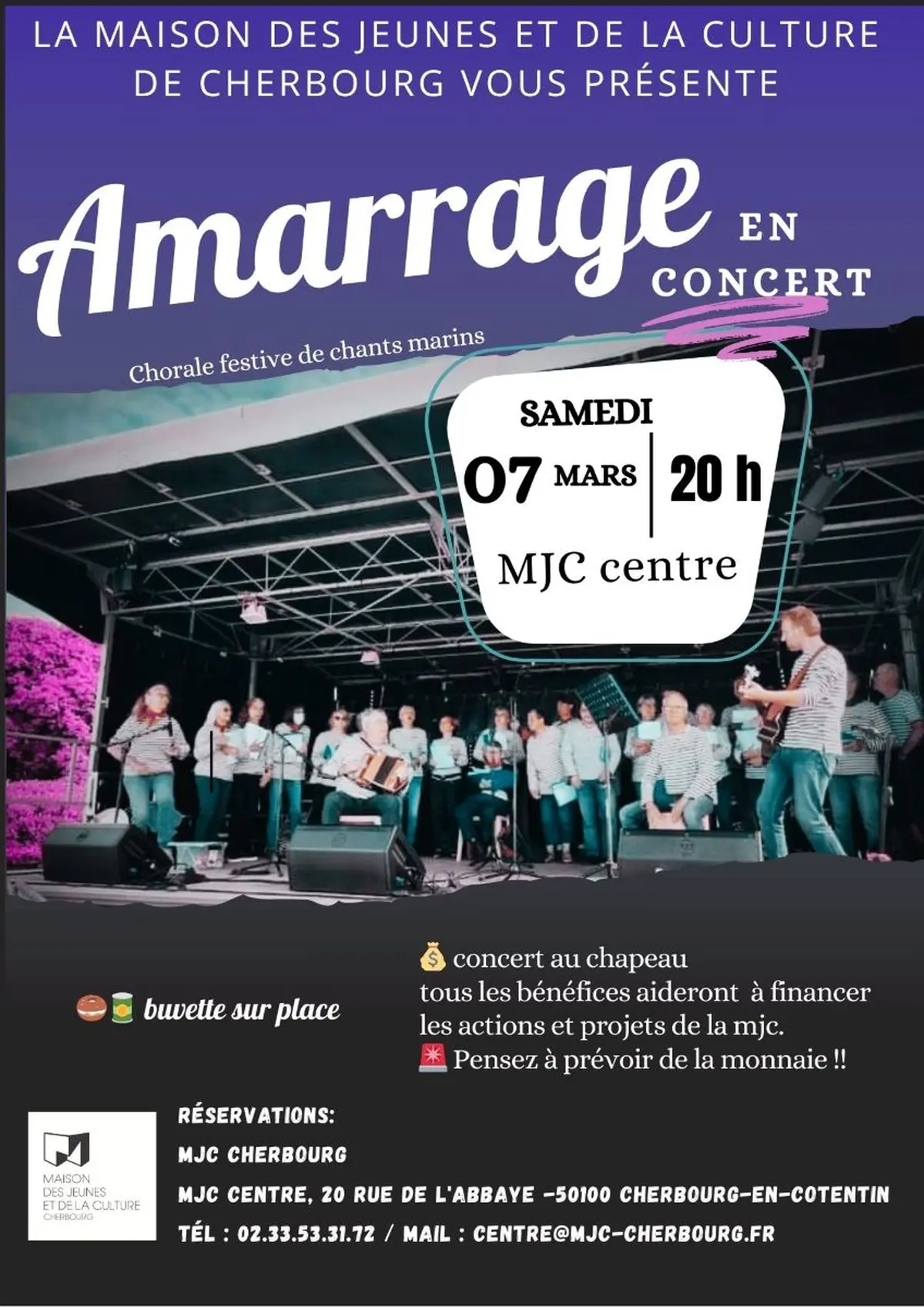 Concert Amarrage - Chorale festive de chants marins