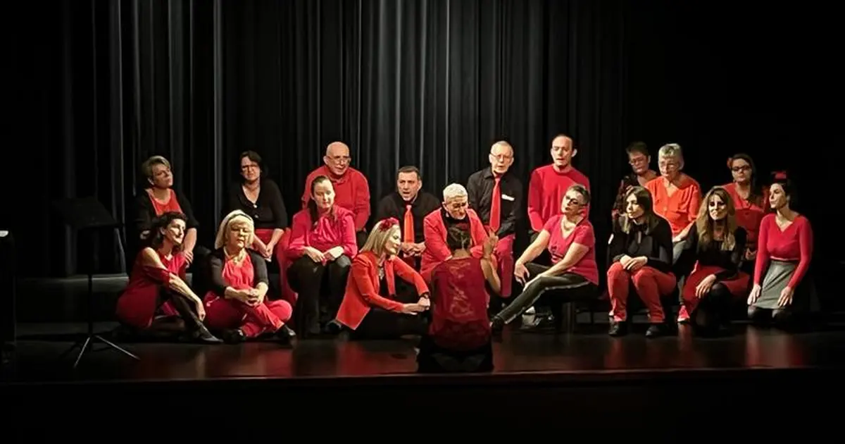 Concert annuel de la chorale : chœur et choré