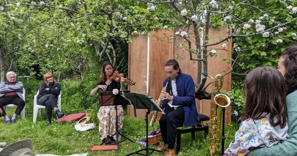Concert apéritif au Jardin du luthier - Concert esquissé du Duo de l’Orme