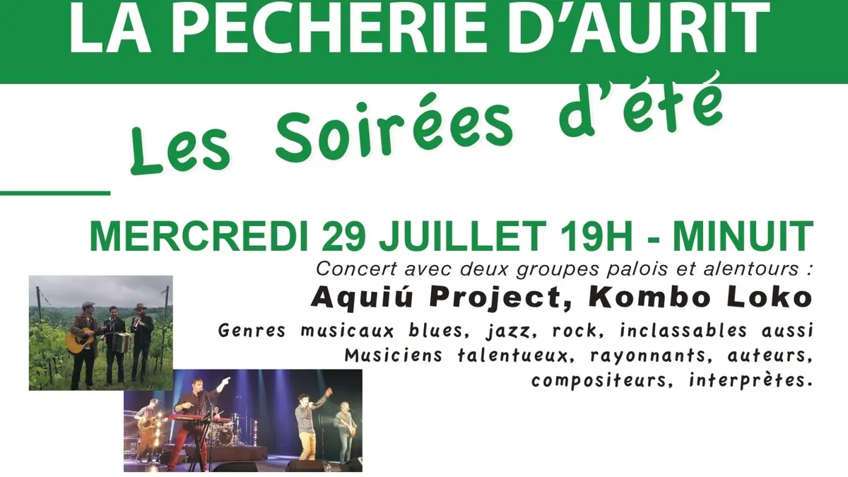 Concert  : Aquiu Projet et Kombo Loko