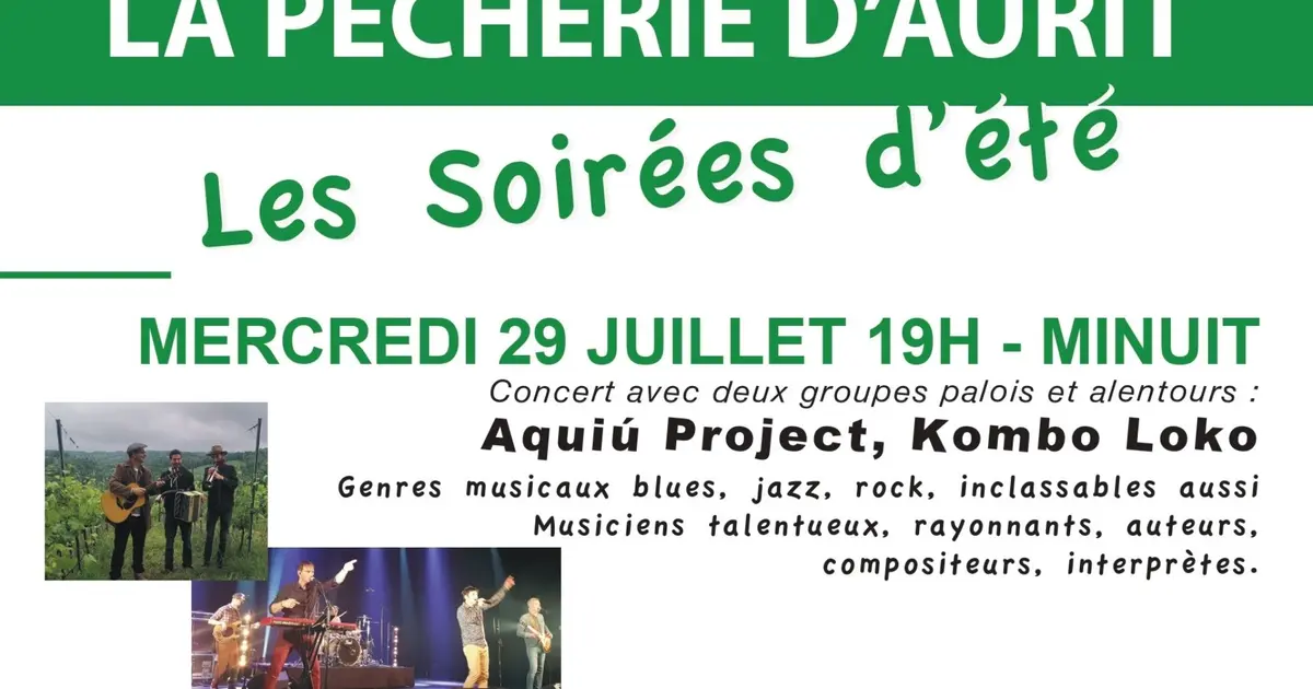 Concert : Aquiu Projet et Kombo Loko