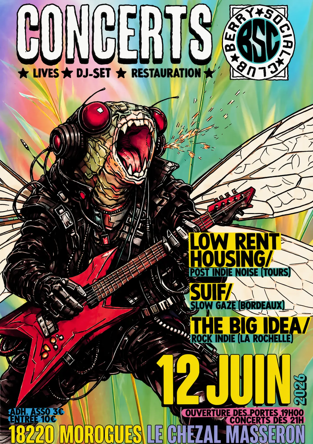 Concert au Berry Social Club