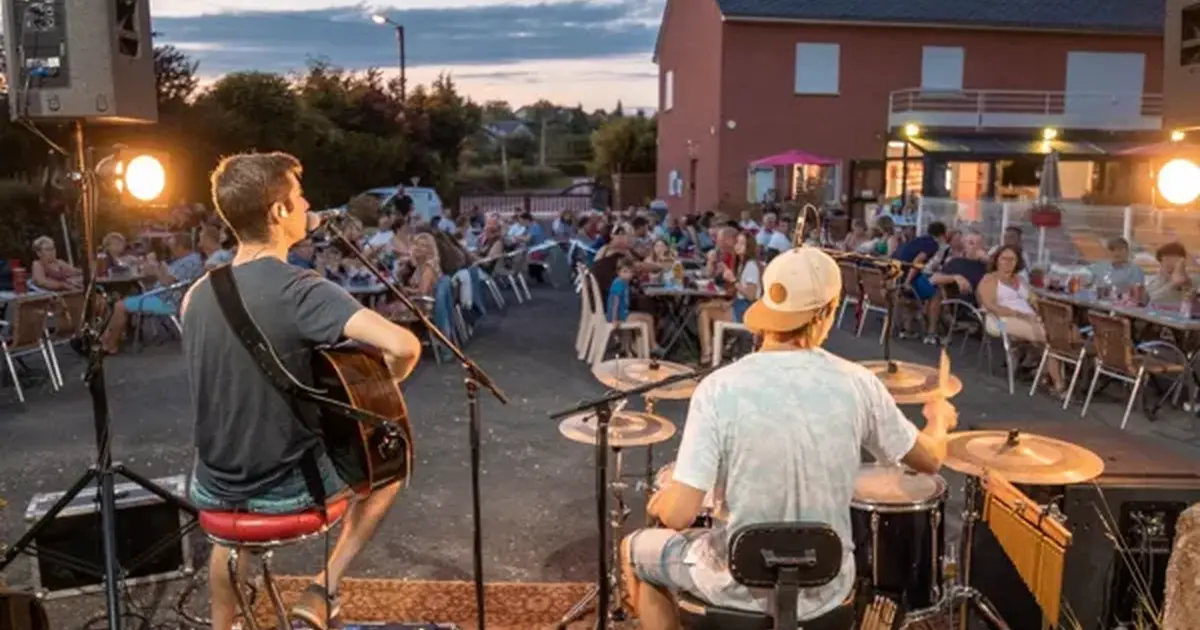 Concert au camping Les Calquières