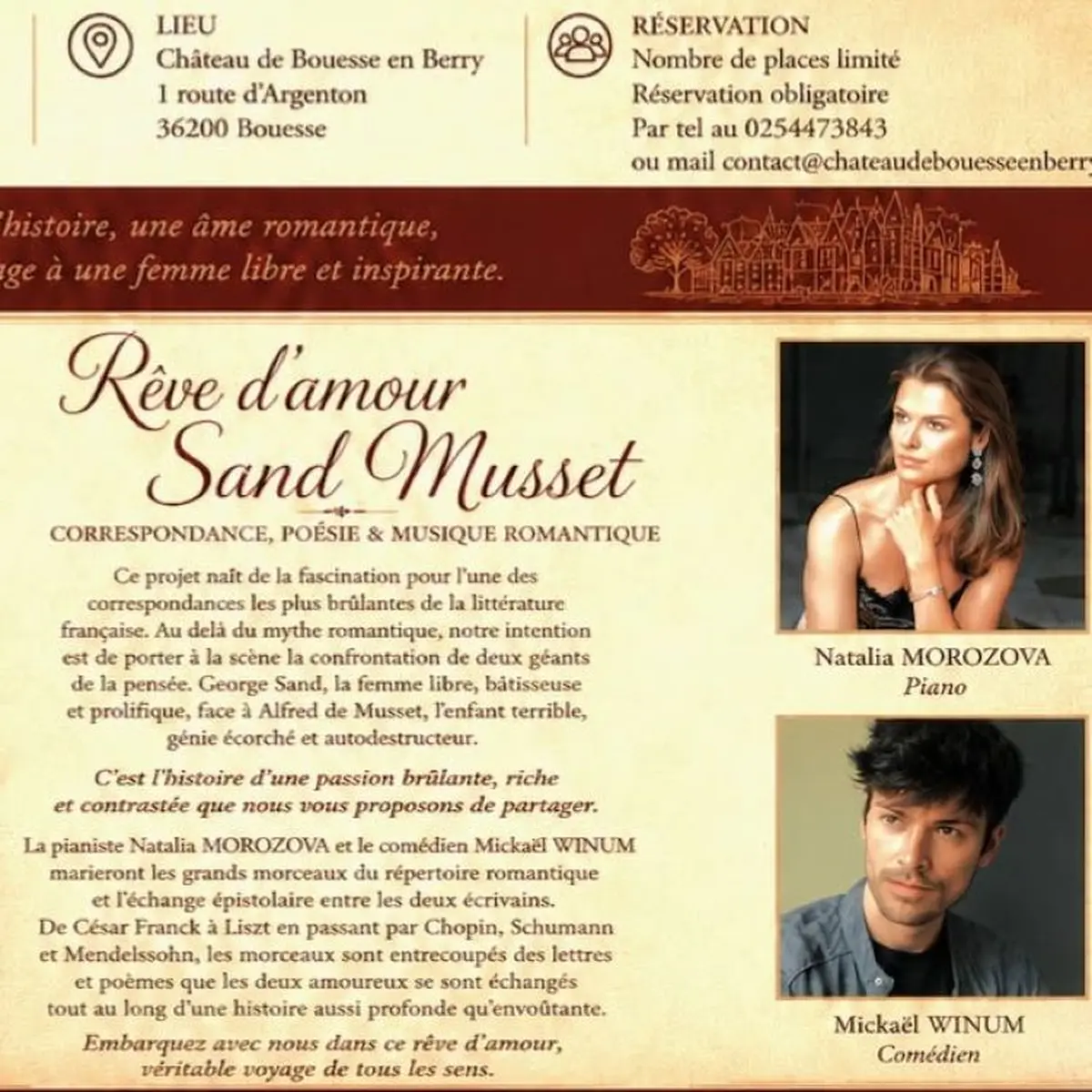 Concert au Château de Bouesse