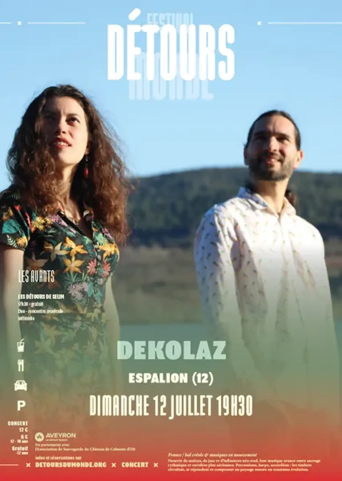 Concert au château de Calmont - «Dekolaz»