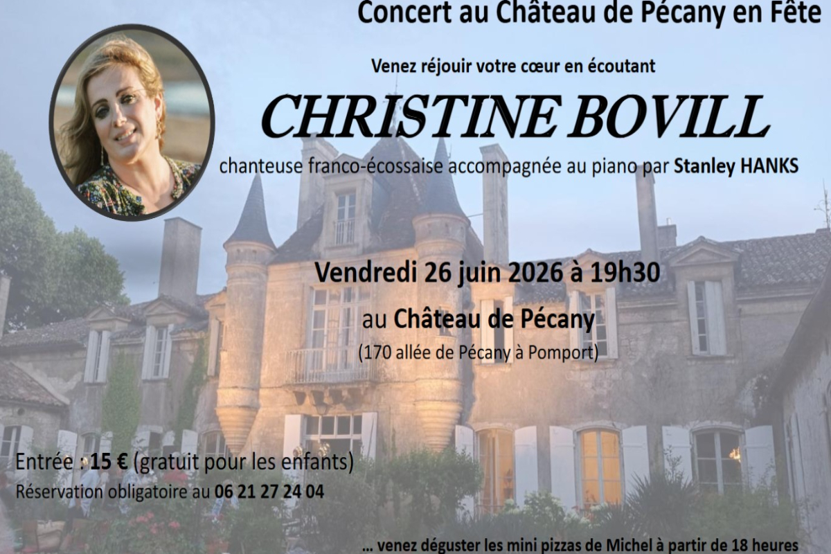 Concert au Château de Pécany