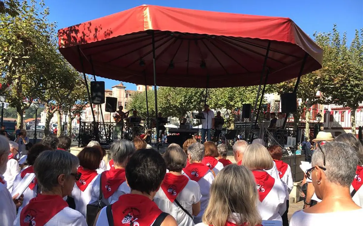 Concert au kiosque avec Patrick